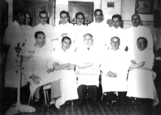 Visita do Prof. Hans Hinselmann a Porto Alegre, em novembro de 1951