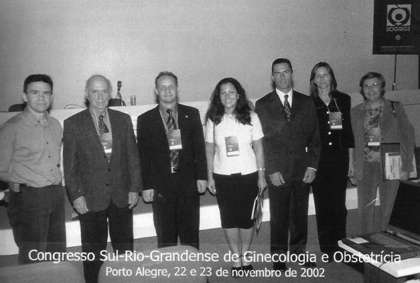 Palestrantes no Congresso Sul-Rio-Grandense de 2002